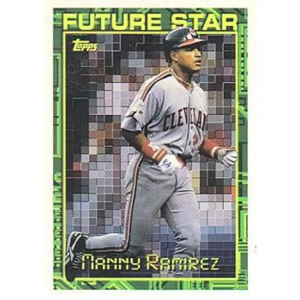 1994 Topps Manny Ramirez FS # 216 Cleveland Indians
